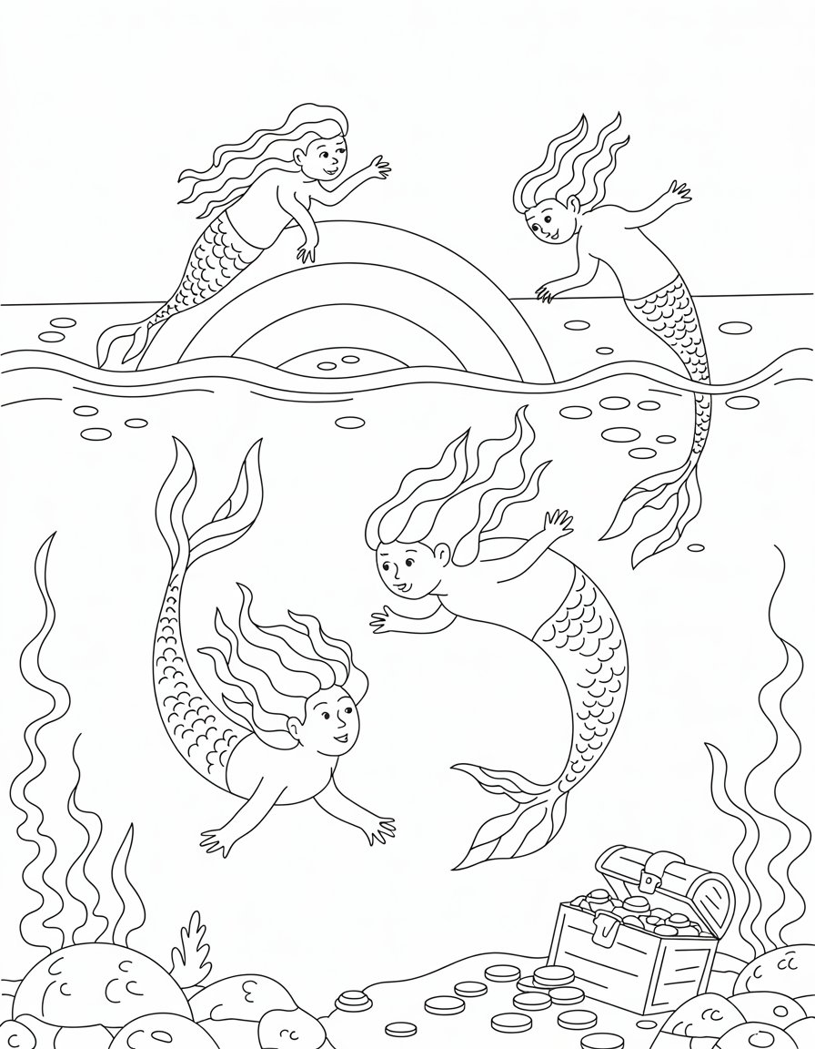 Merfolk at Rainbow's End